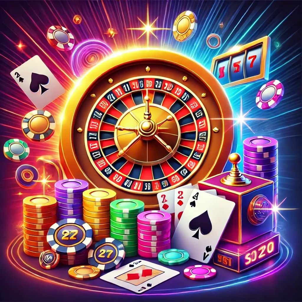 Live casino dealer studio view